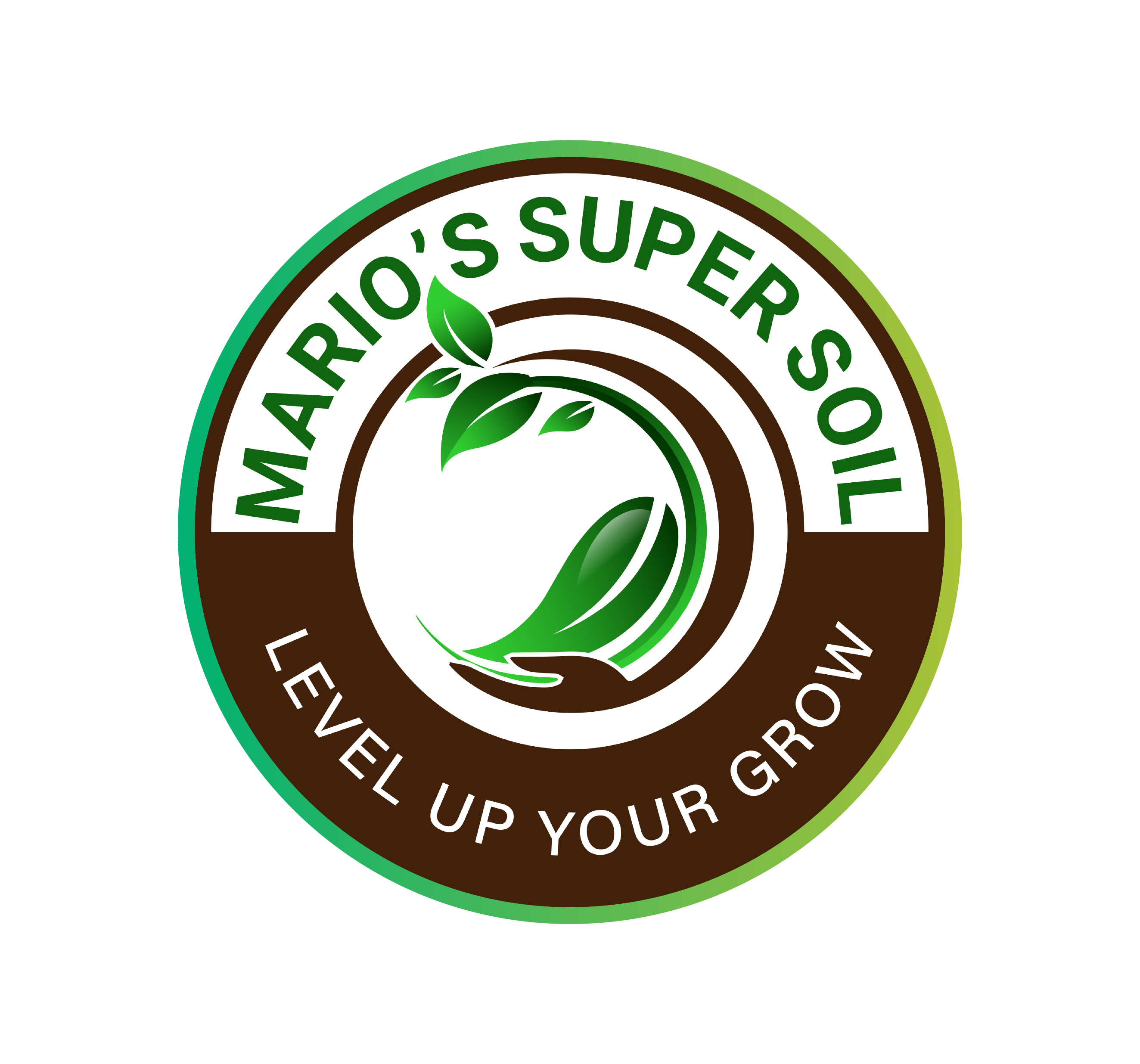 Mario's Super Soil logo