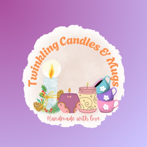 Twinkling Candles and Mugs logo